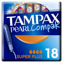8x18 Tampons Tampax Pearl...